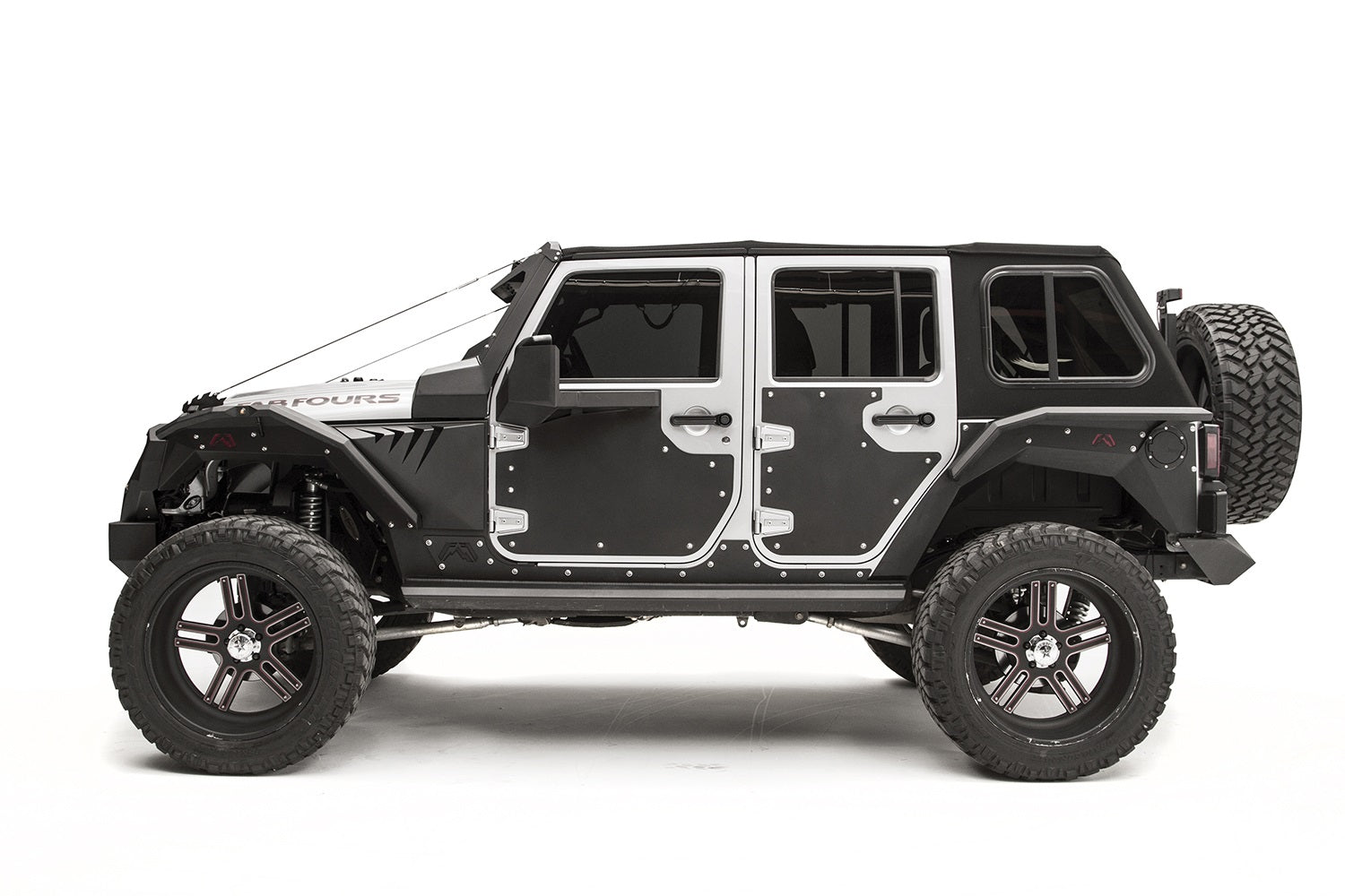 Fab Fours JK3000-1 Door Skin Fits 07-18 Wrangler (JK)