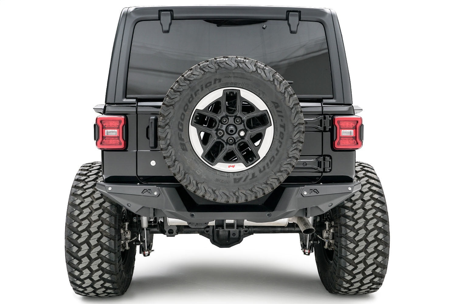 Fab Fours JL18-Y1851-1 Heavy Duty Rear Bumper Fits 18-22 Wrangler (JL)