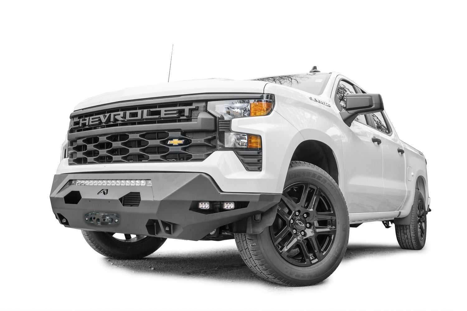 Fab Fours CS22-X5661-1 Matrix Front Bumper Fits 22 Silverado 1500