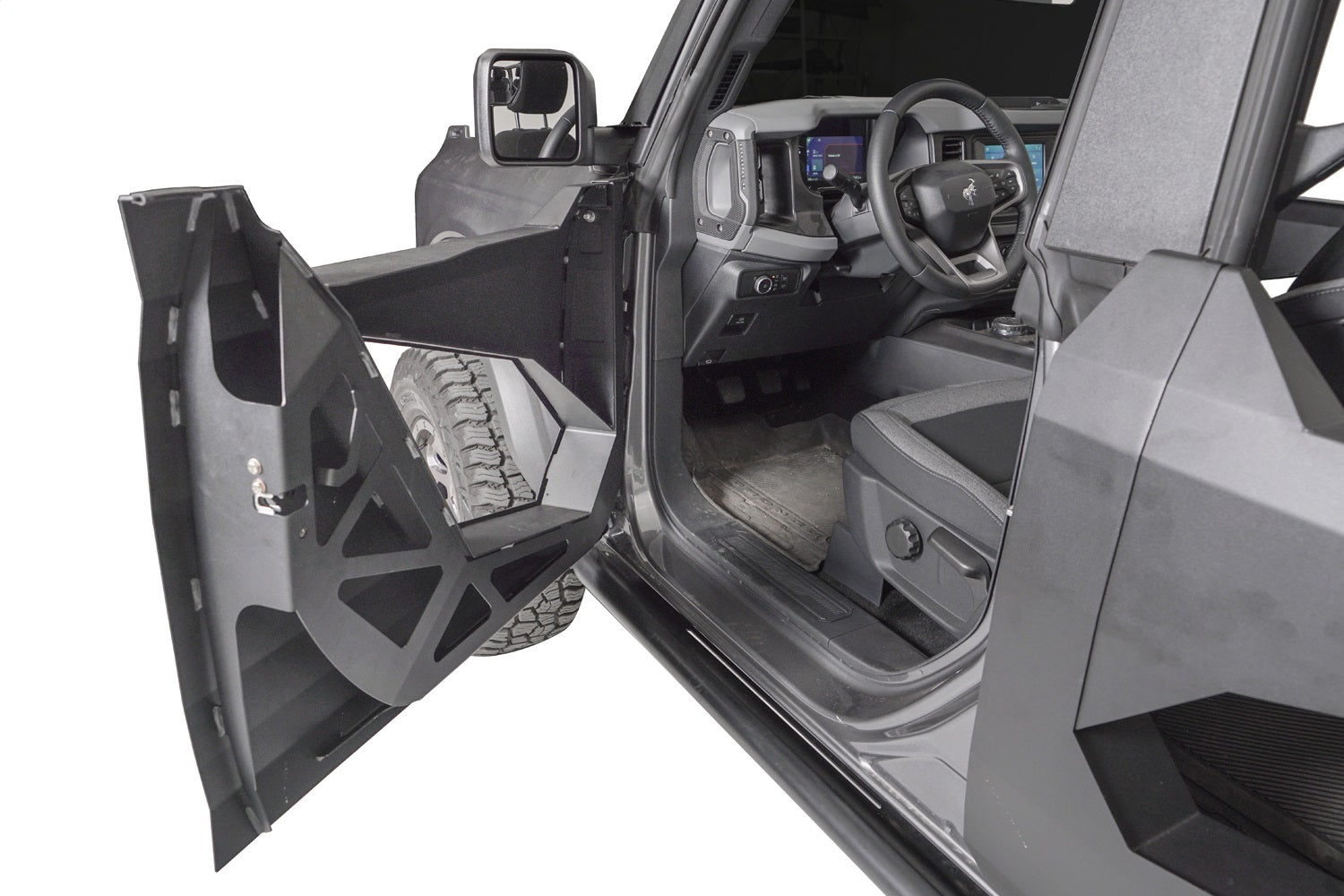 Fab Fours FB1031-1 Trail Doors Fits 21-22 Bronco