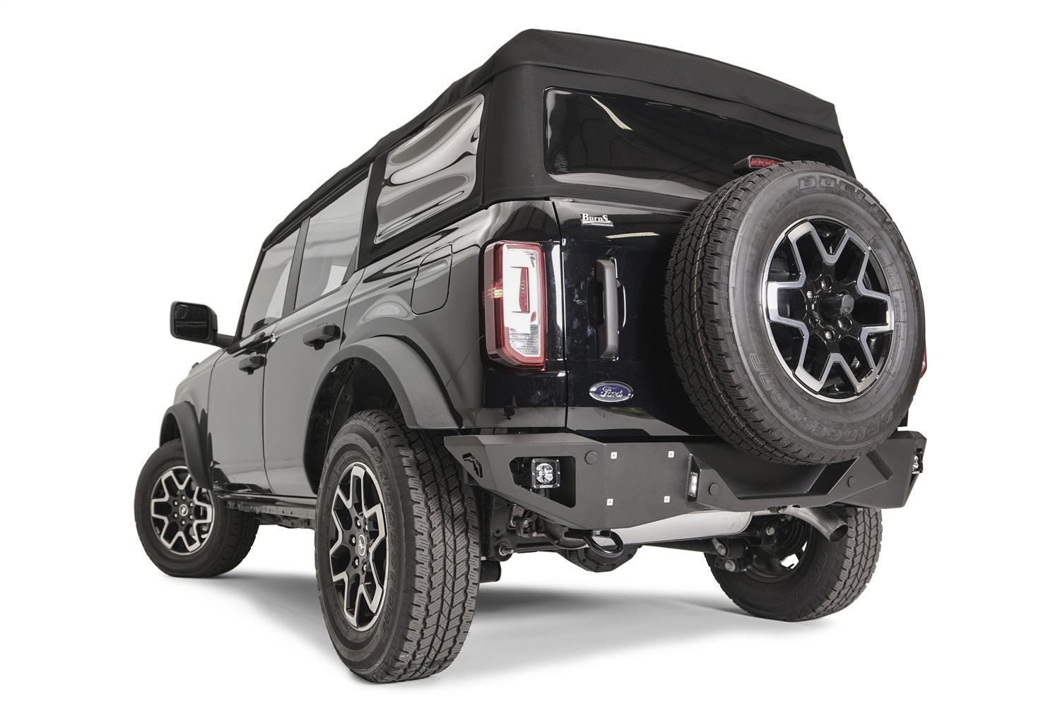 Fab Fours FB21-E5251-1 Vengeance Rear Bumper Fits 21-22 Bronco