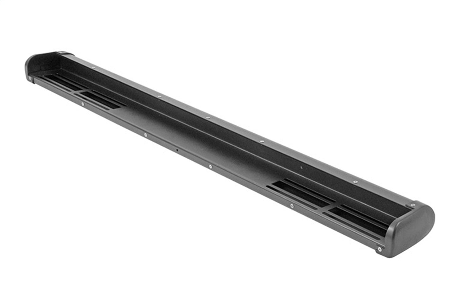 Dee Zee DZ16121 Textured Black Steel Side Steps 6 in. Oval Cab Length
