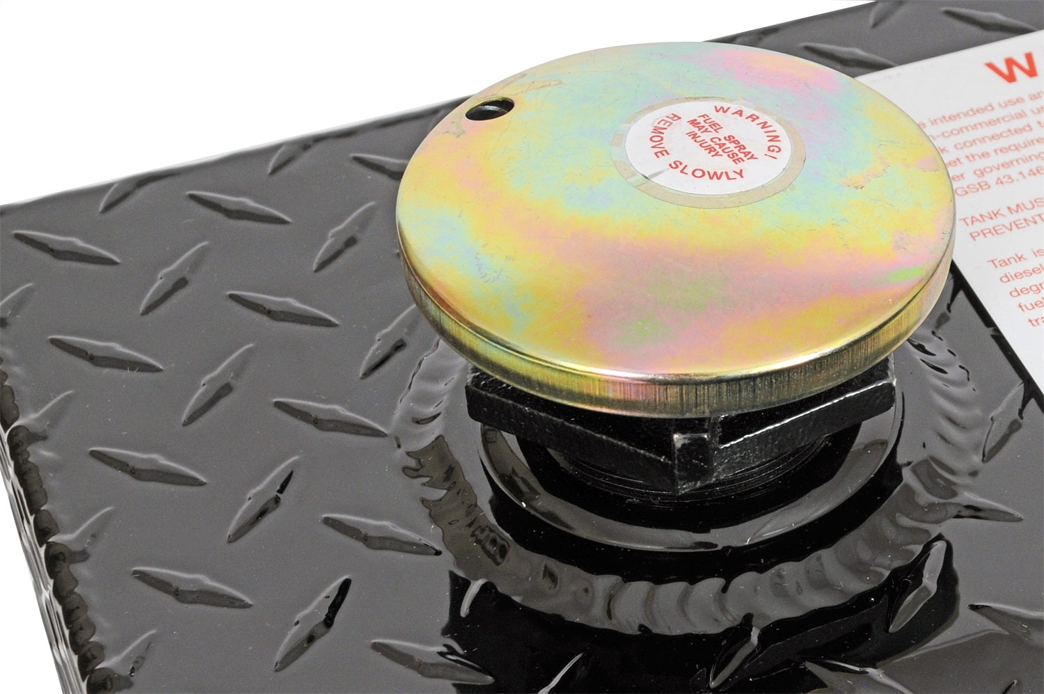 Dee Zee DZ92747B Specialty Series L-Shaped Tool Box/Liquid Transfer Tank