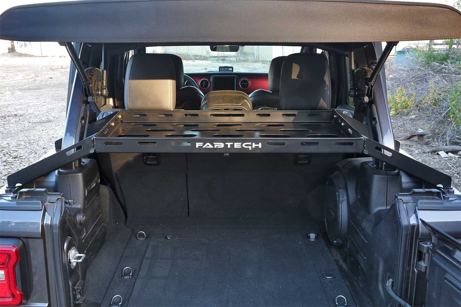 Fabtech FTS24211 Cargo Rack Fits 18-26 Wrangler Wrangler (JL)