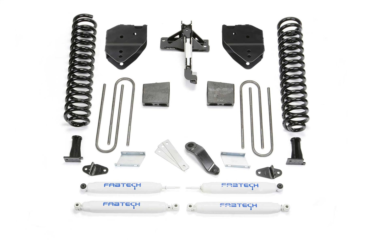 Fabtech K2255 Basic Lift System w/Shocks Fits F-250 Super Duty F-350 Super Duty