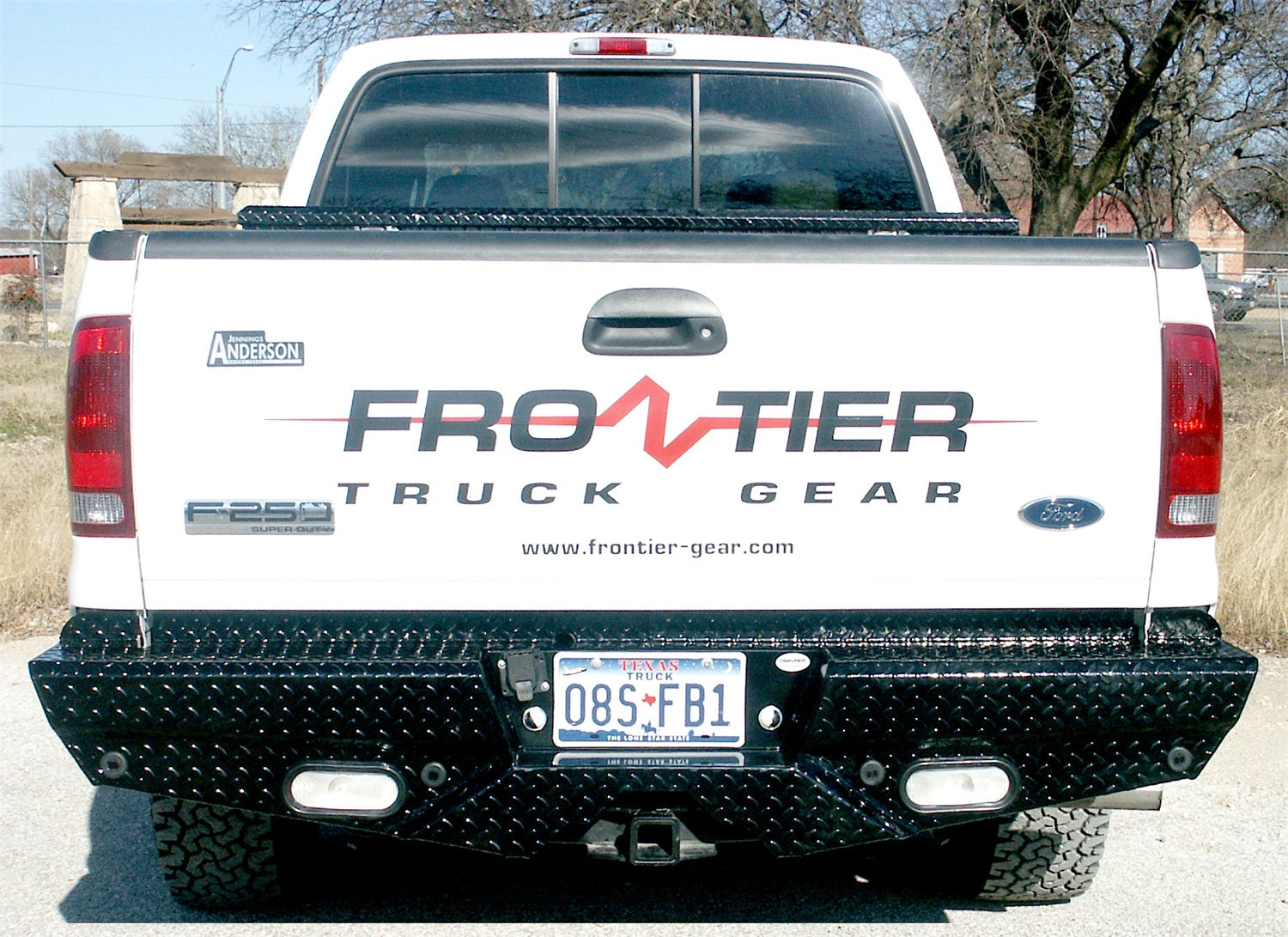 Frontier Truck Gear 100-19-9009 Diamond Rear Bumper