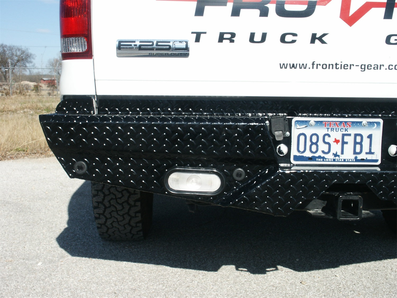 Frontier Truck Gear 100-19-9009 Diamond Rear Bumper