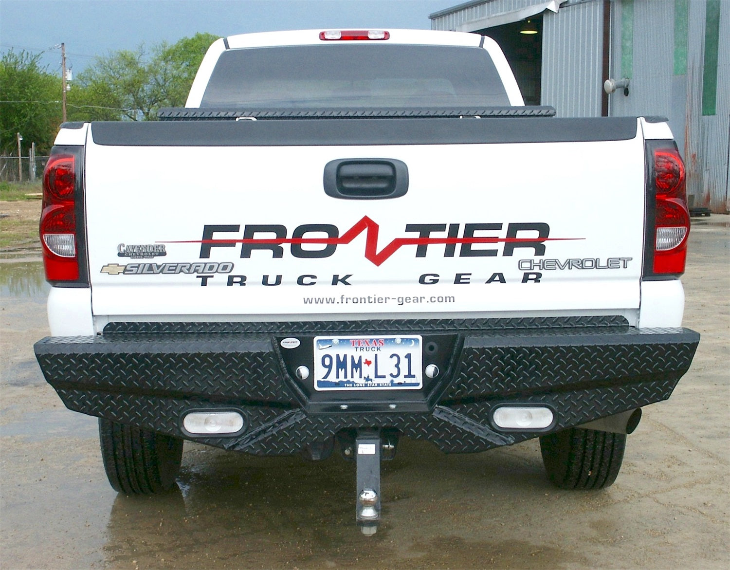 Frontier Truck Gear 100-29-9007 Diamond Rear Bumper