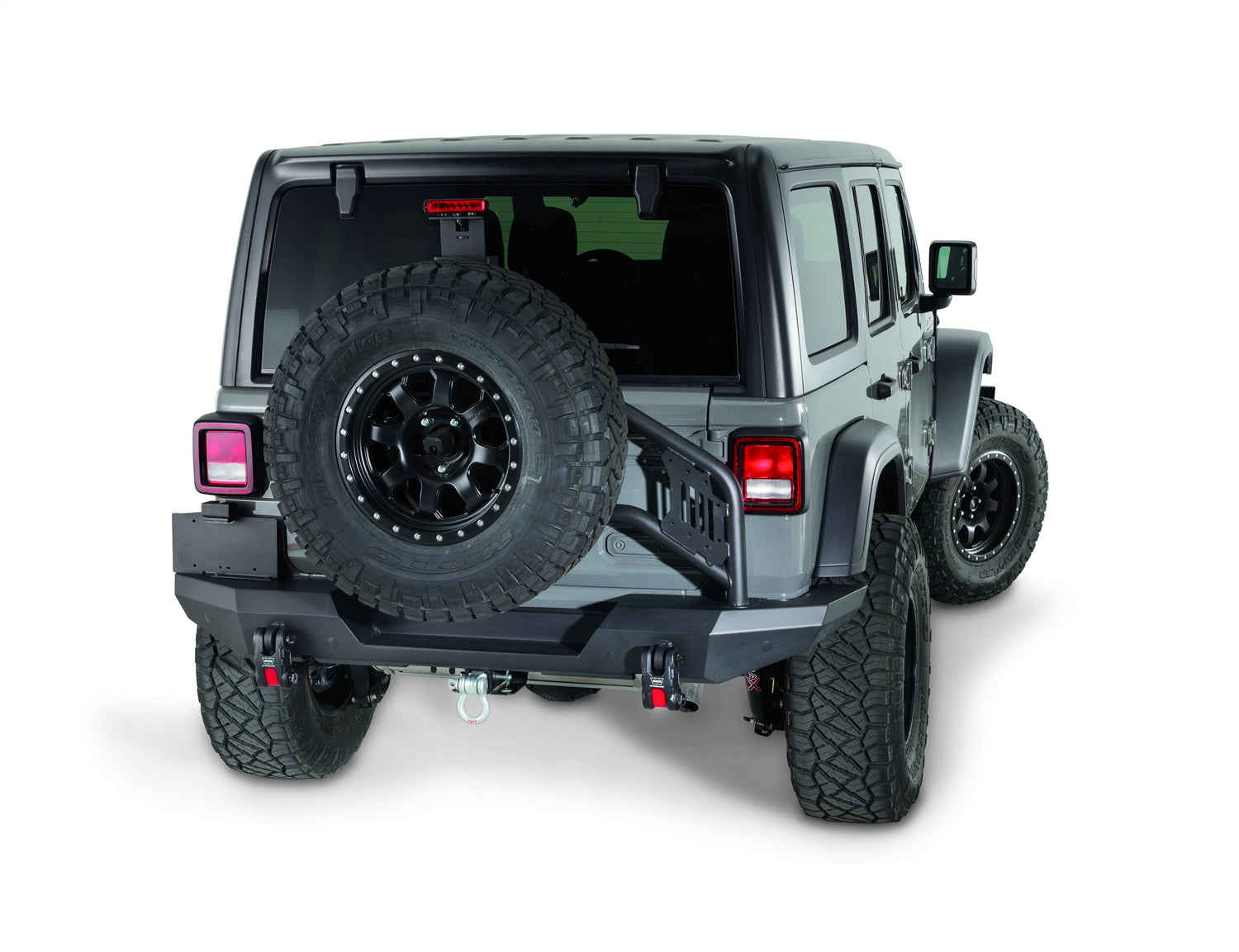 Warn 102190 Elite Series Rear Bumper Fits 18-25 Wrangler (JL)