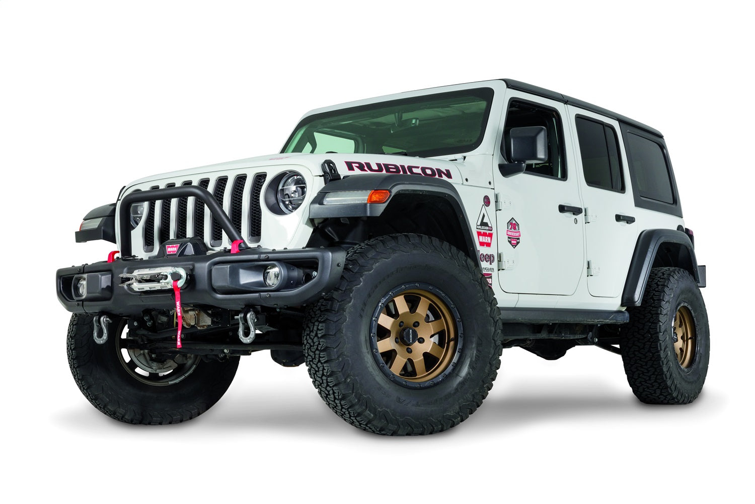 Warn 102350 Mid Grille Guard Tube Fits 18-20 Gladiator Wrangler (JL)