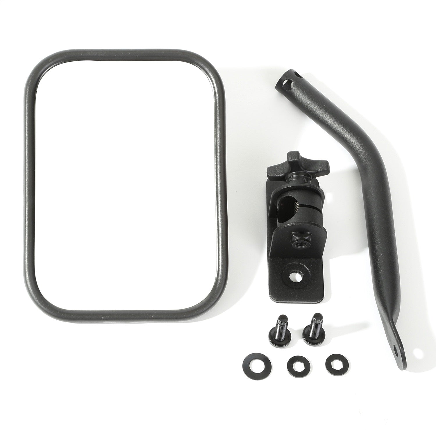 Rugged Ridge 11025.18 Quick Release Mirror Kit Fits Wrangler (JK) Wrangler (TJ)