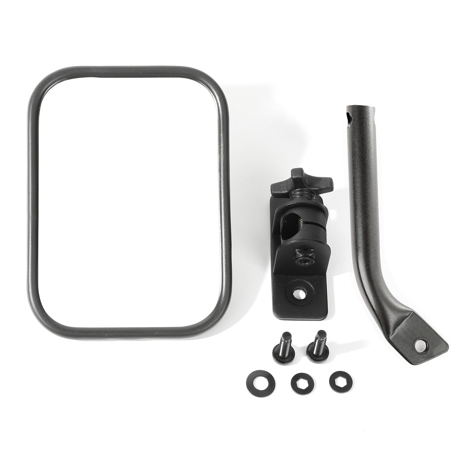 Rugged Ridge 11025.20 Stubby Trail Mirror Fits 97-18 Wrangler (JK) Wrangler (TJ)