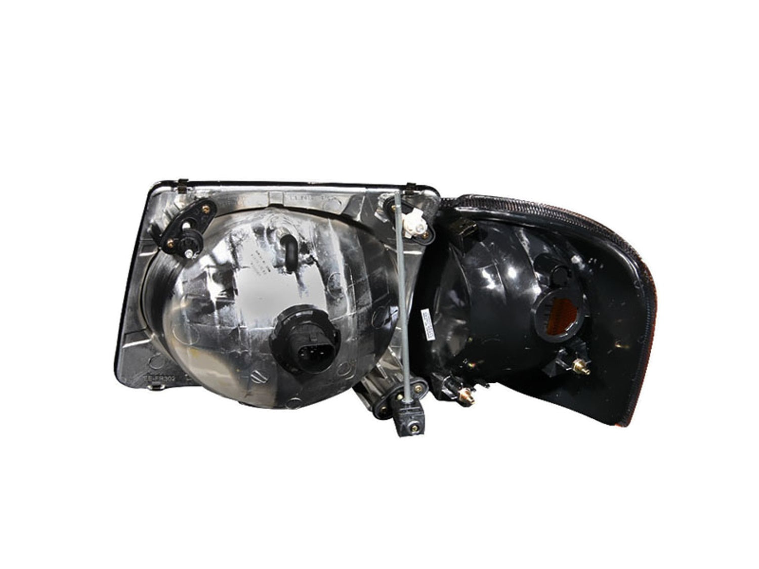 Anzo USA 111041 Crystal Headlight Set Fits 01-05 Explorer Sport Trac