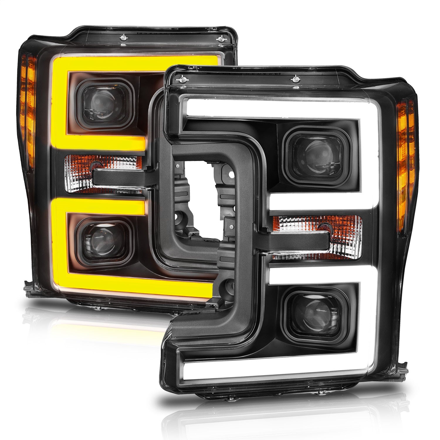 Anzo USA 111388 Projector Headlight Set