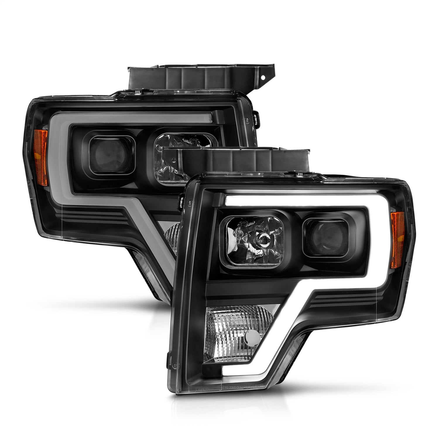 Anzo USA 111443 Projector Headlight Set Fits 09-14 F-150