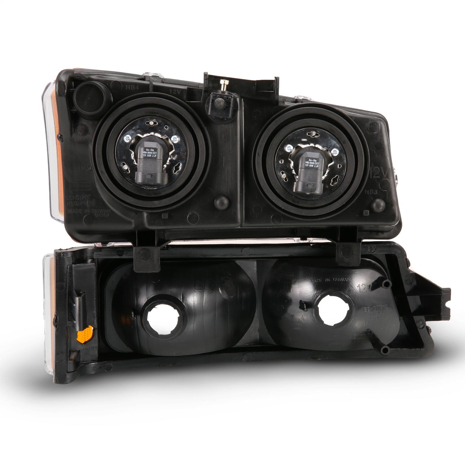 Anzo USA 111452 Crystal Headlight Set