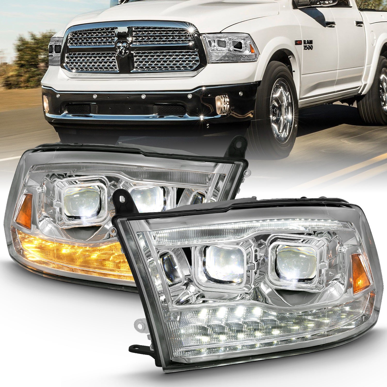 Anzo USA 111465 LED Projector Headlight