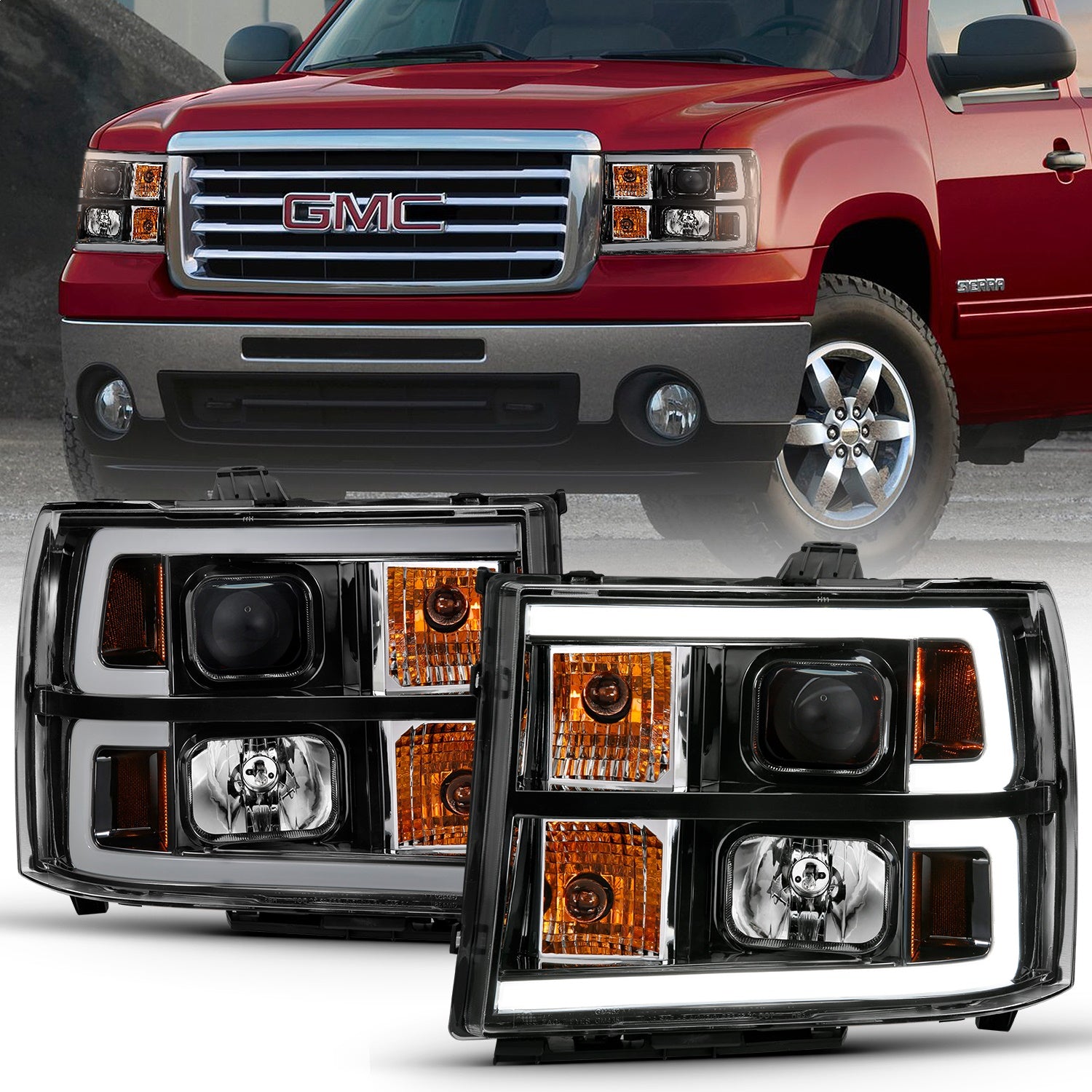 Anzo USA 111482 Projector Headlight Set