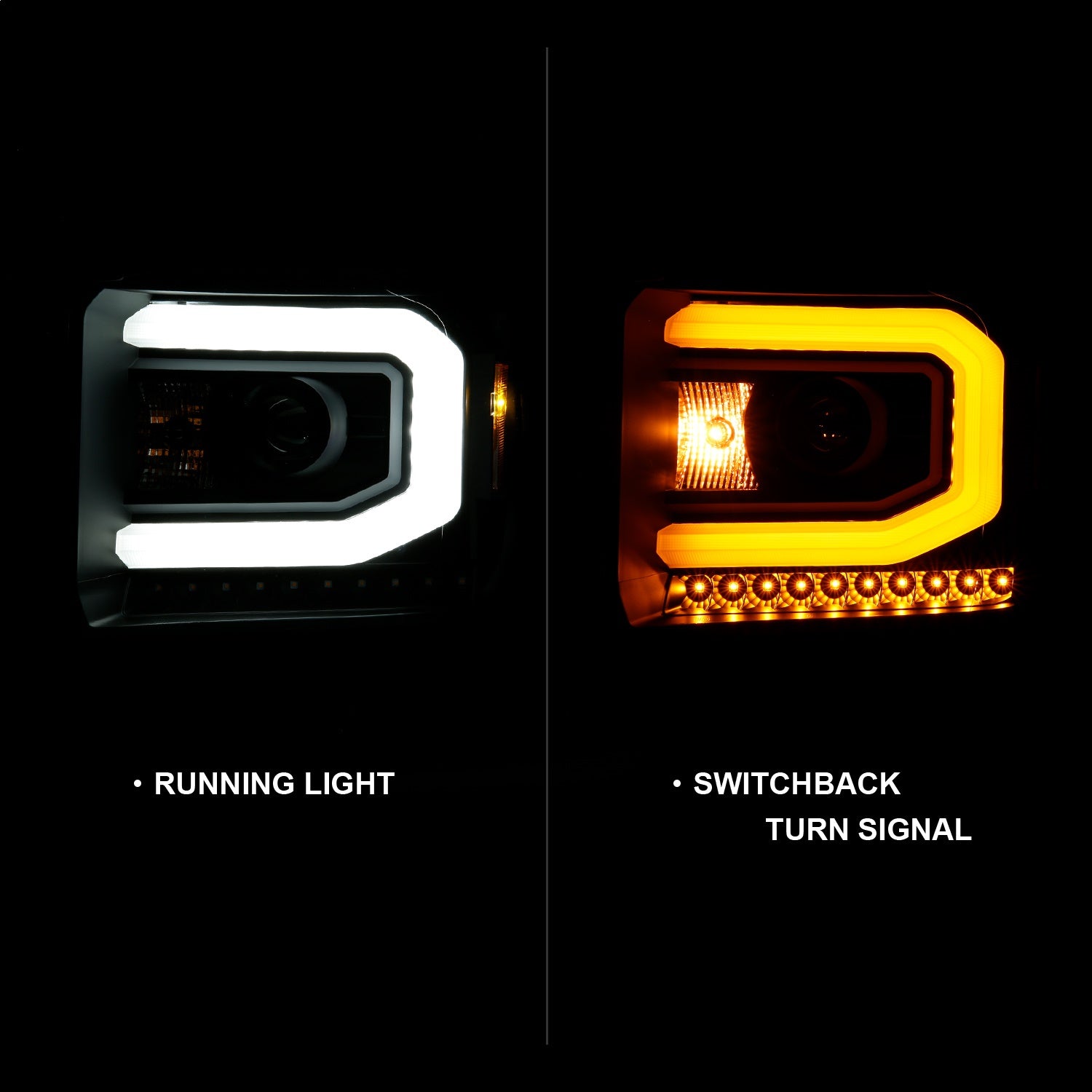 Anzo USA 111487 Projector Headlight Set
