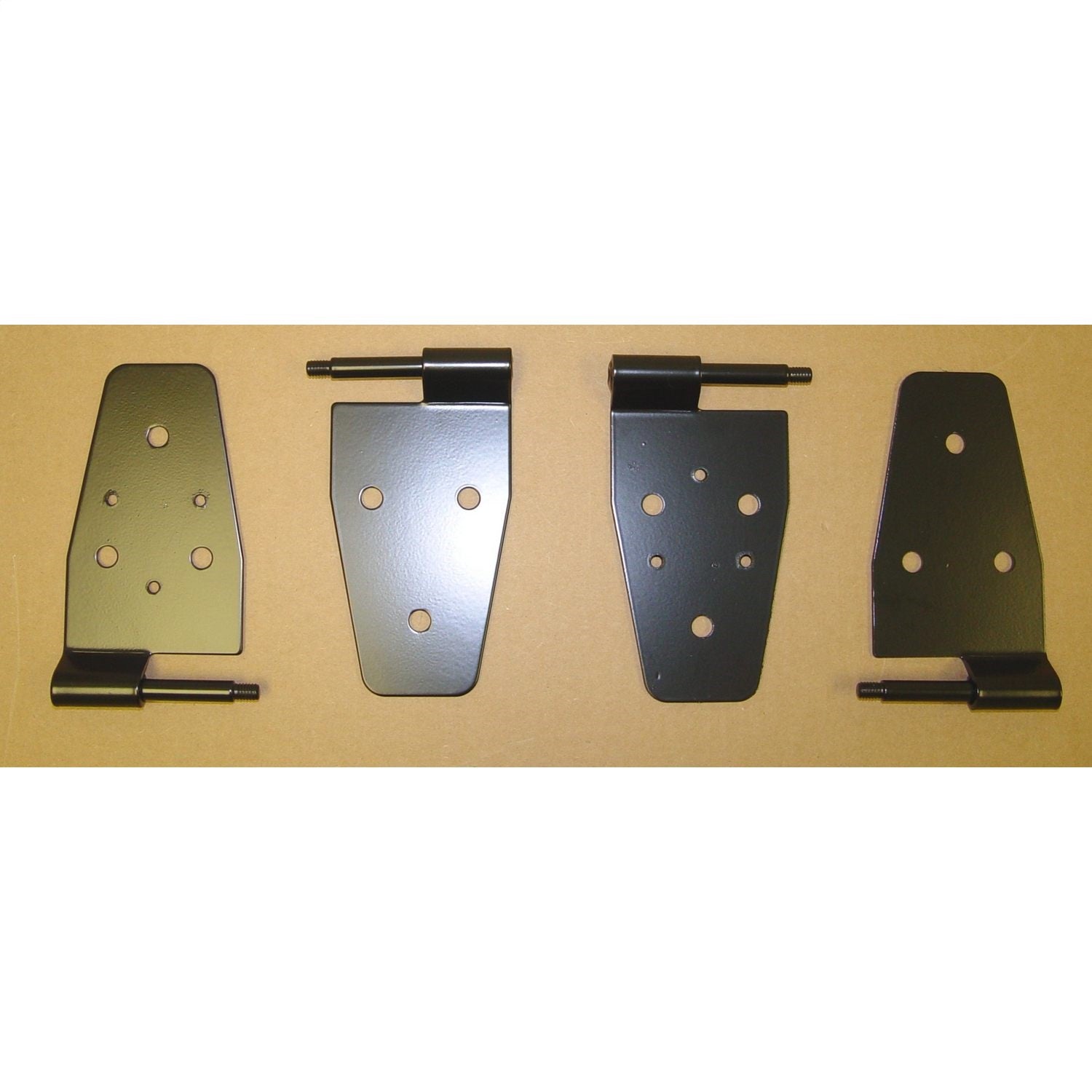 Rugged Ridge 11202.01 Door Hinge Kit Fits 87-06 Wrangler (TJ) Wrangler (YJ)