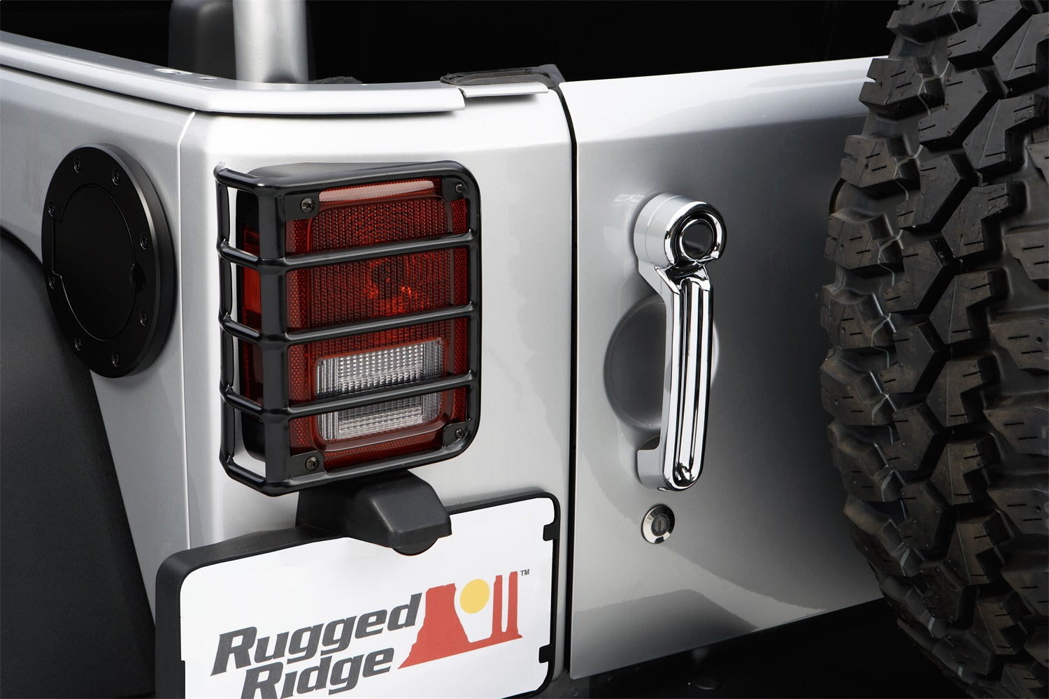 Rugged Ridge 11226.02 Euro Guard Kit Taillight Guard Fits 07-18 Wrangler (JK)