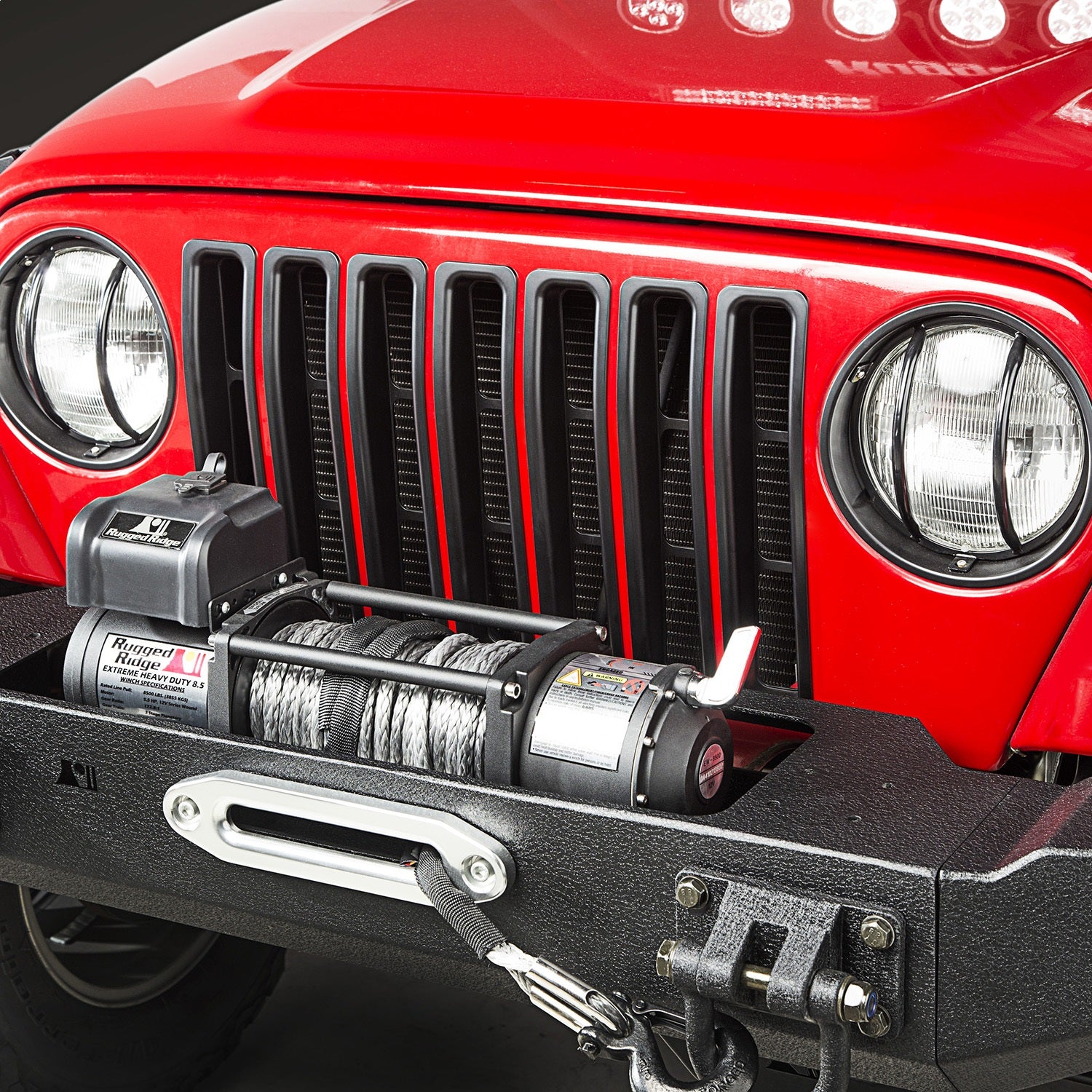 Rugged Ridge 11306.03 Grille Insert Kit Fits 97-06 Wrangler (TJ)