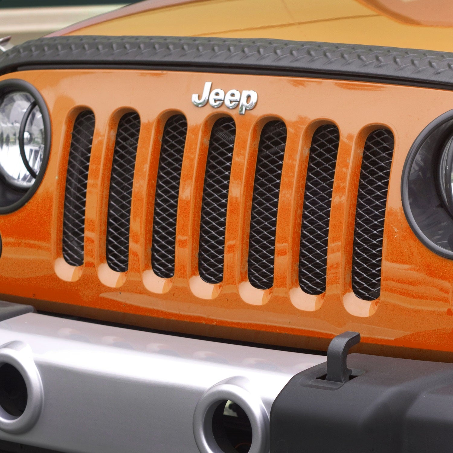 Rugged Ridge 11401.31 Grille Inserts Fits 07-18 Wrangler (JK)