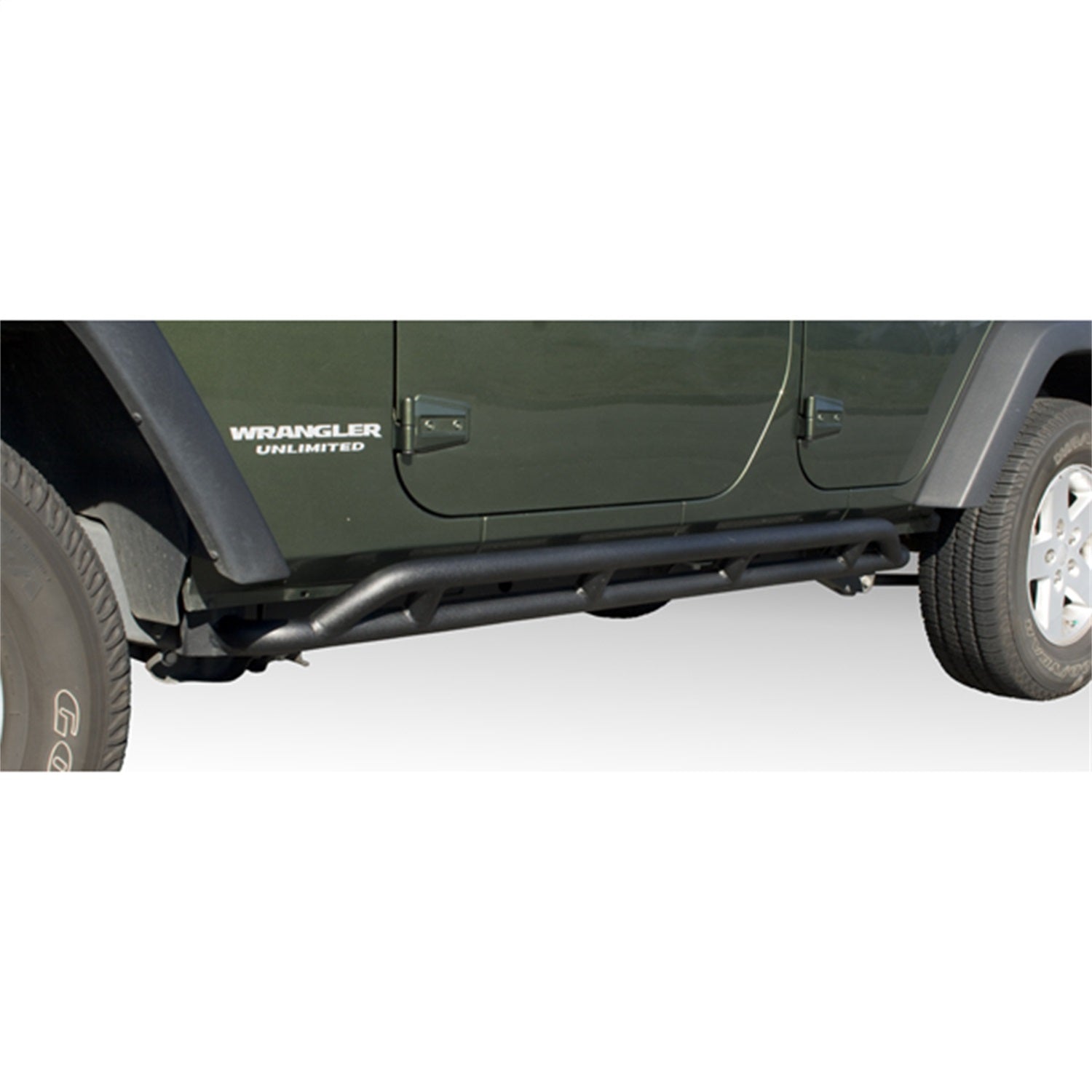 Rugged Ridge 11504.22 RRC Rocker Guard Fits 07-18 Wrangler (JK)