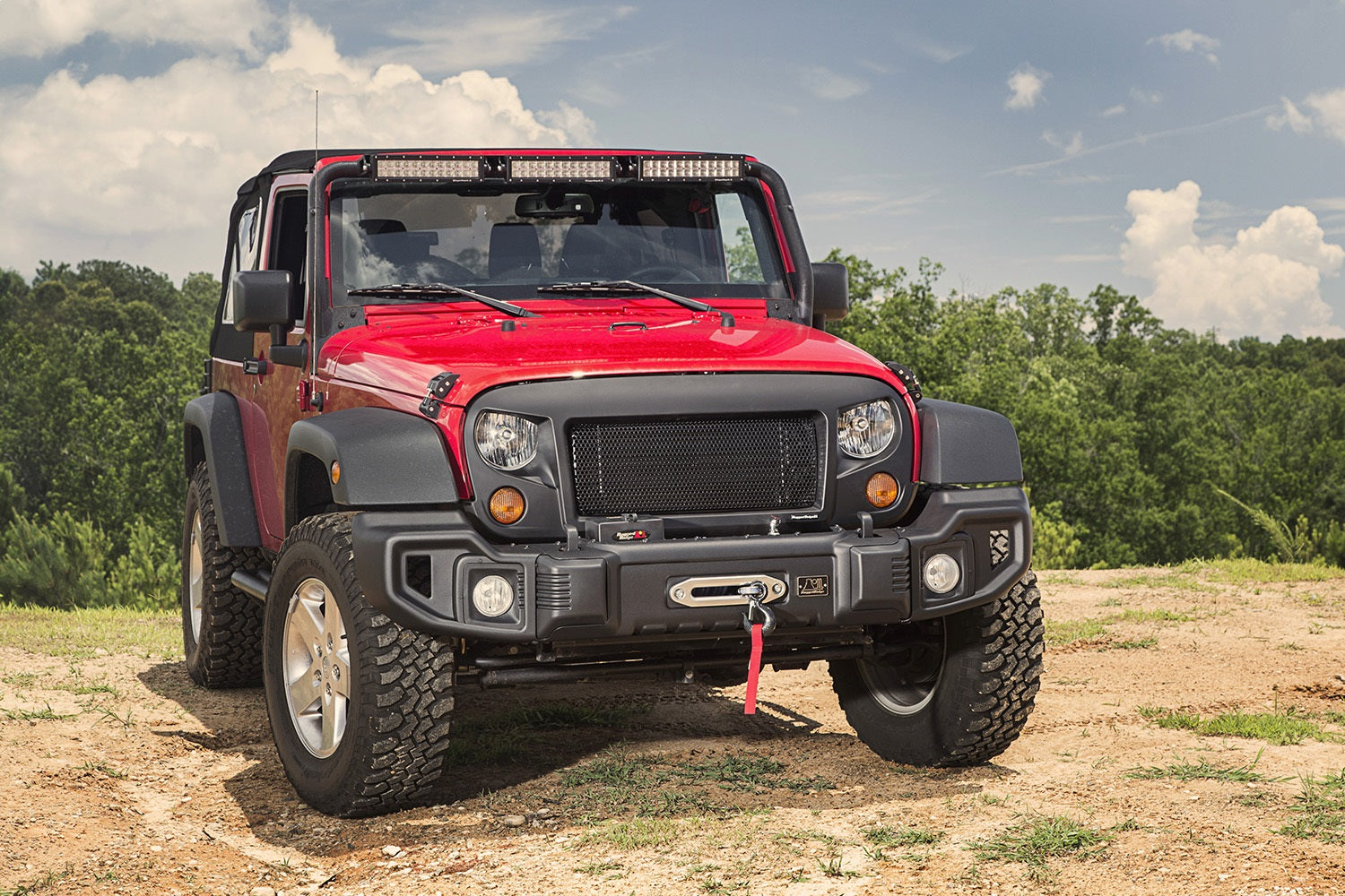 Rugged Ridge 11544.01 Spartacus Front Bumper Fits 07-18 Wrangler (JK)