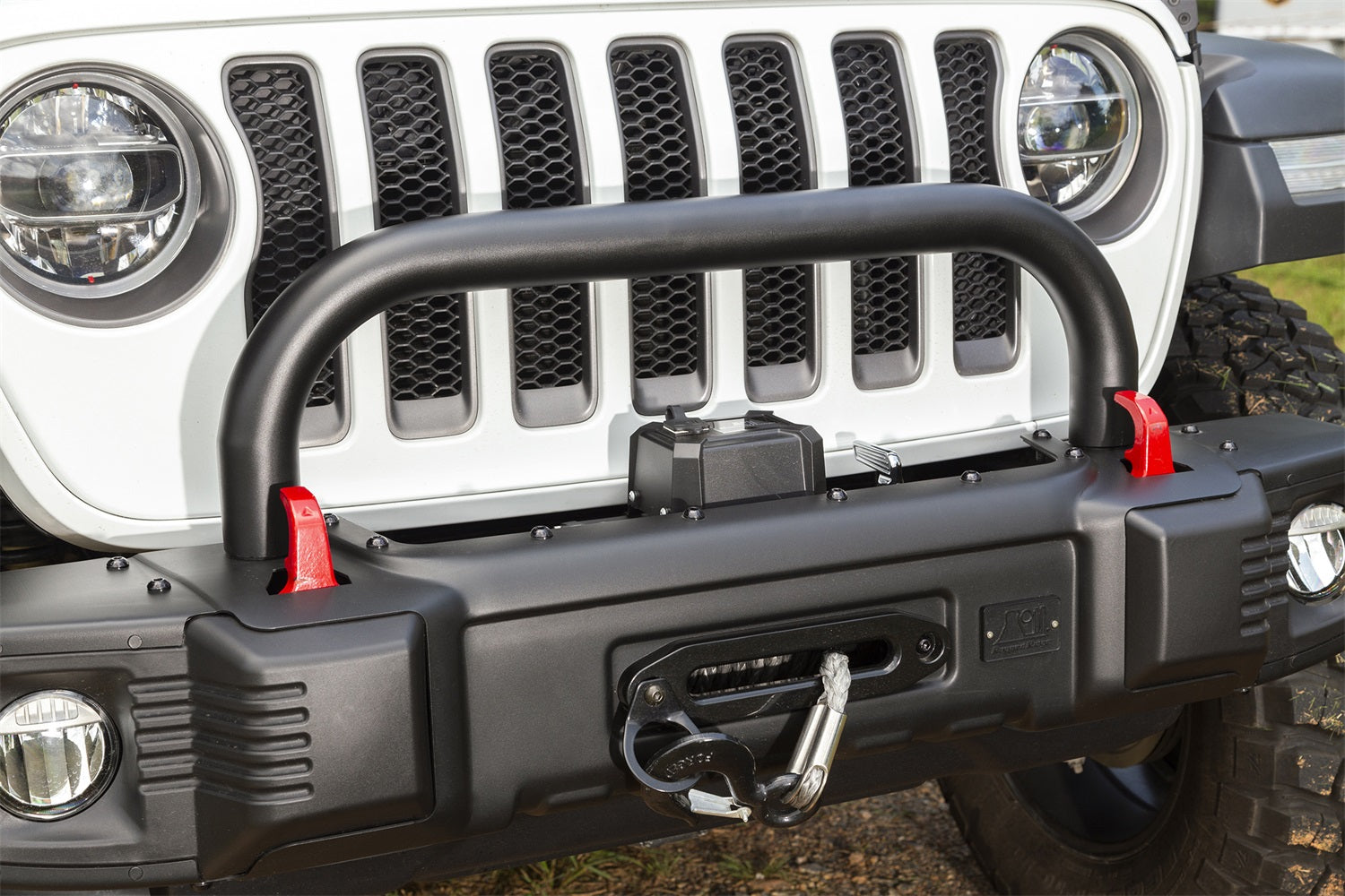 Rugged Ridge 11544.22 Spartan Front Bumper Overrider
