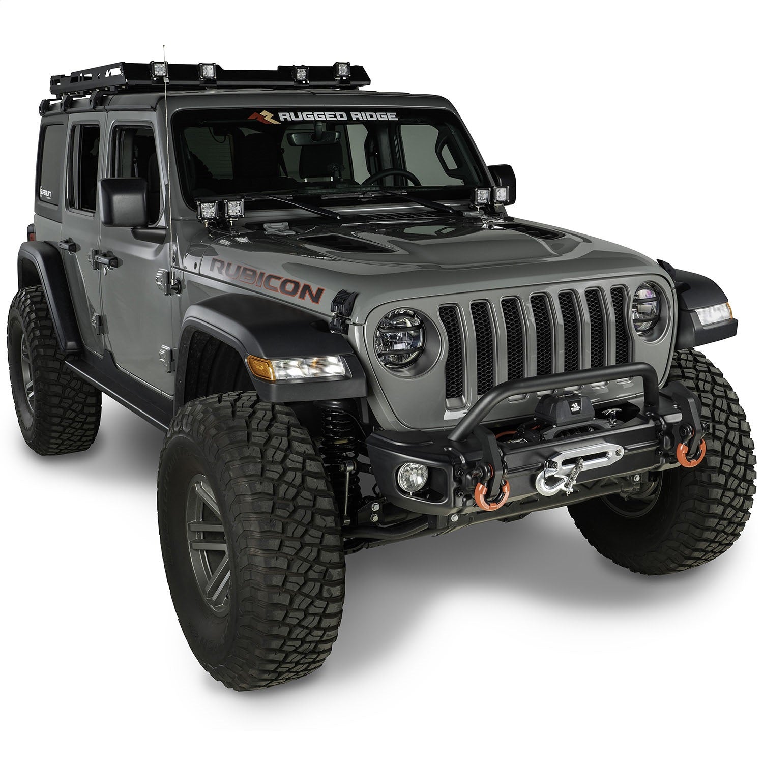 Rugged Ridge 11549.05 Arcus Front Bumper Fits 18-26 Wrangler (JL)