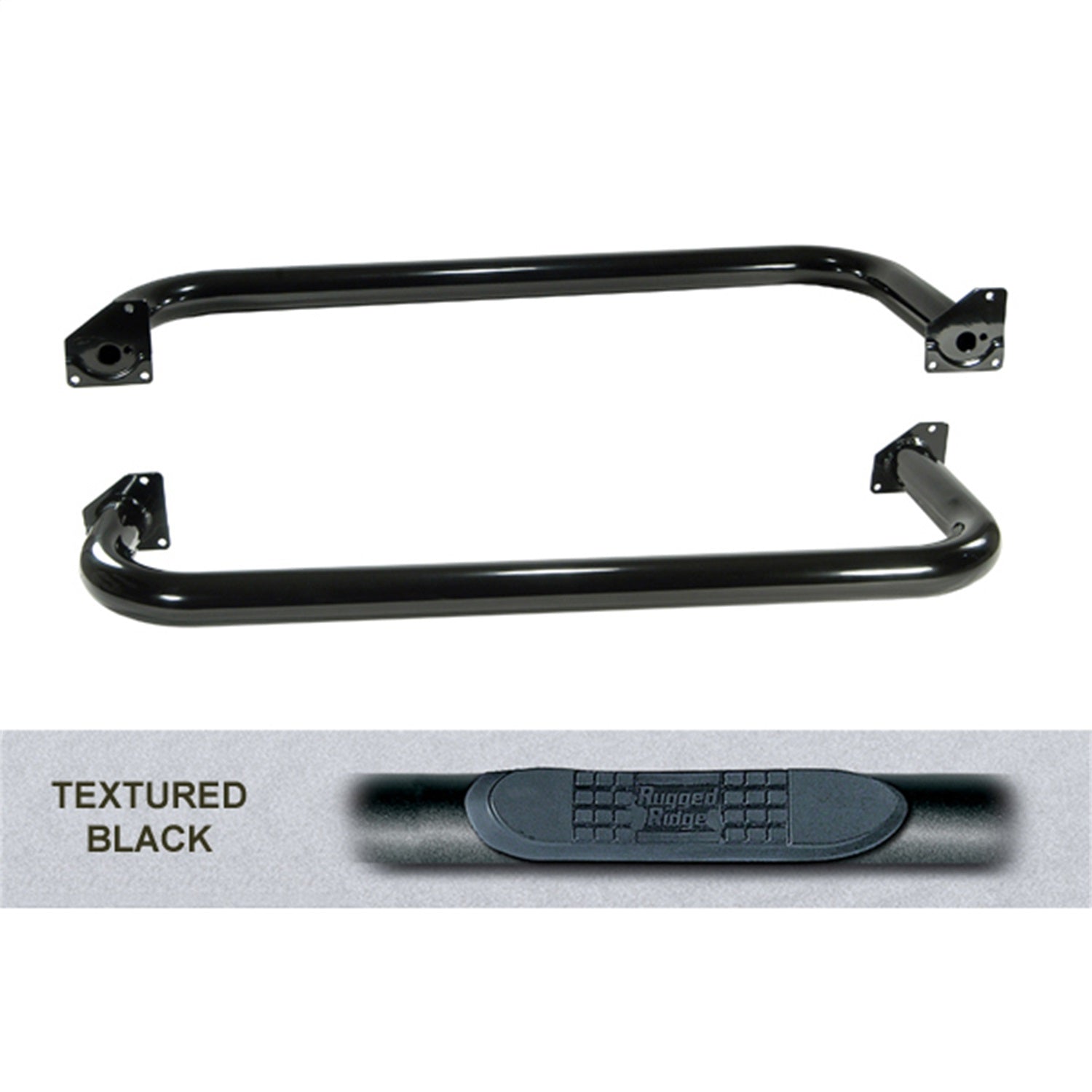 Rugged Ridge 11591.04 Side Tube Step Fits 97-06 Wrangler (TJ)