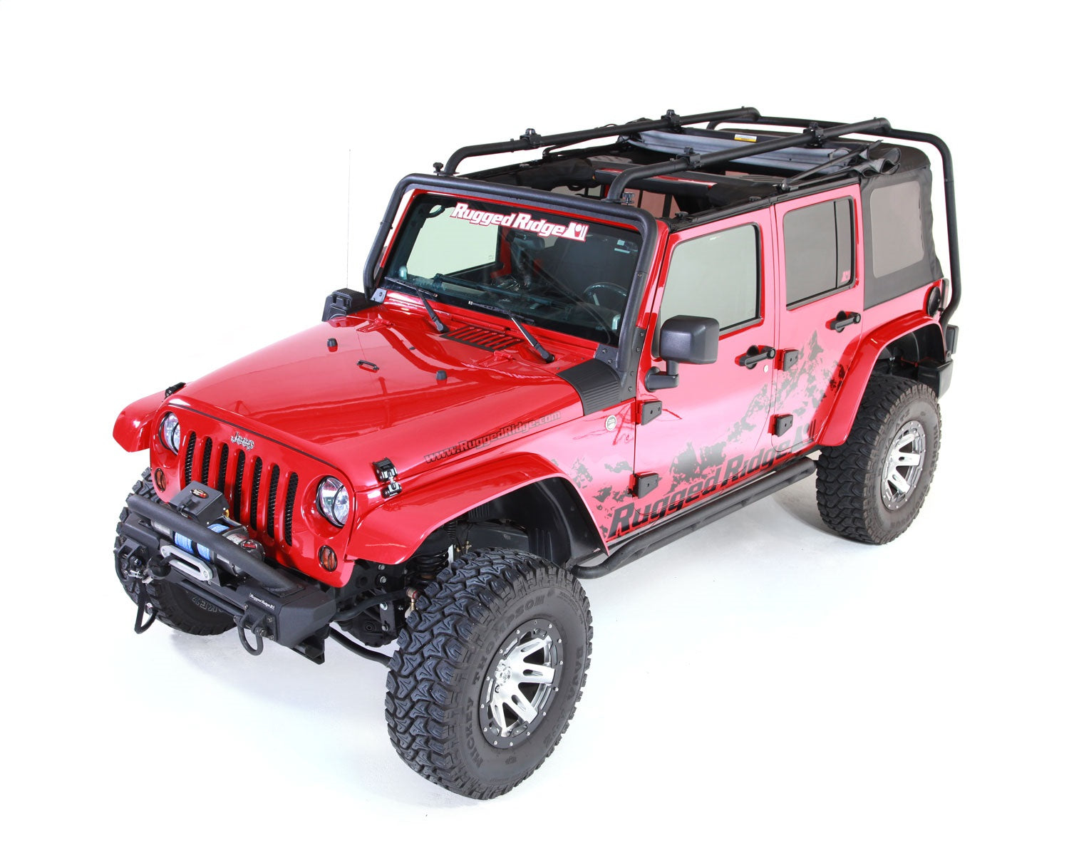 Rugged Ridge 11703.02 Sherpa Roof Rack Fits 07-18 Wrangler (JK)