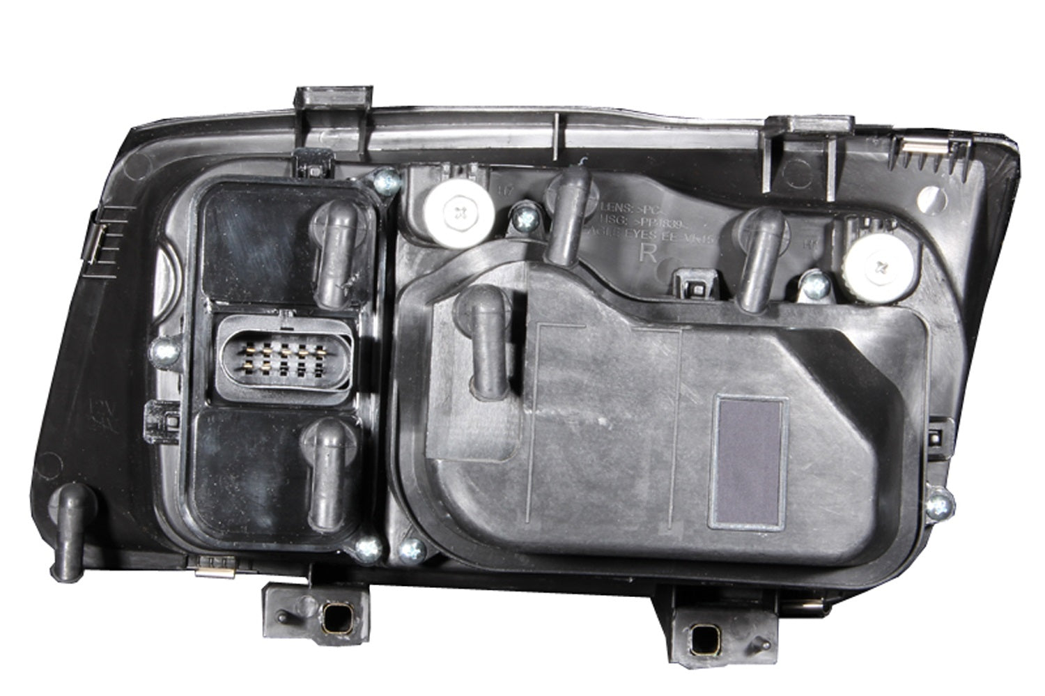 Anzo USA 121369 Projector Headlight Set w/Halo Fits 99-05 Jetta