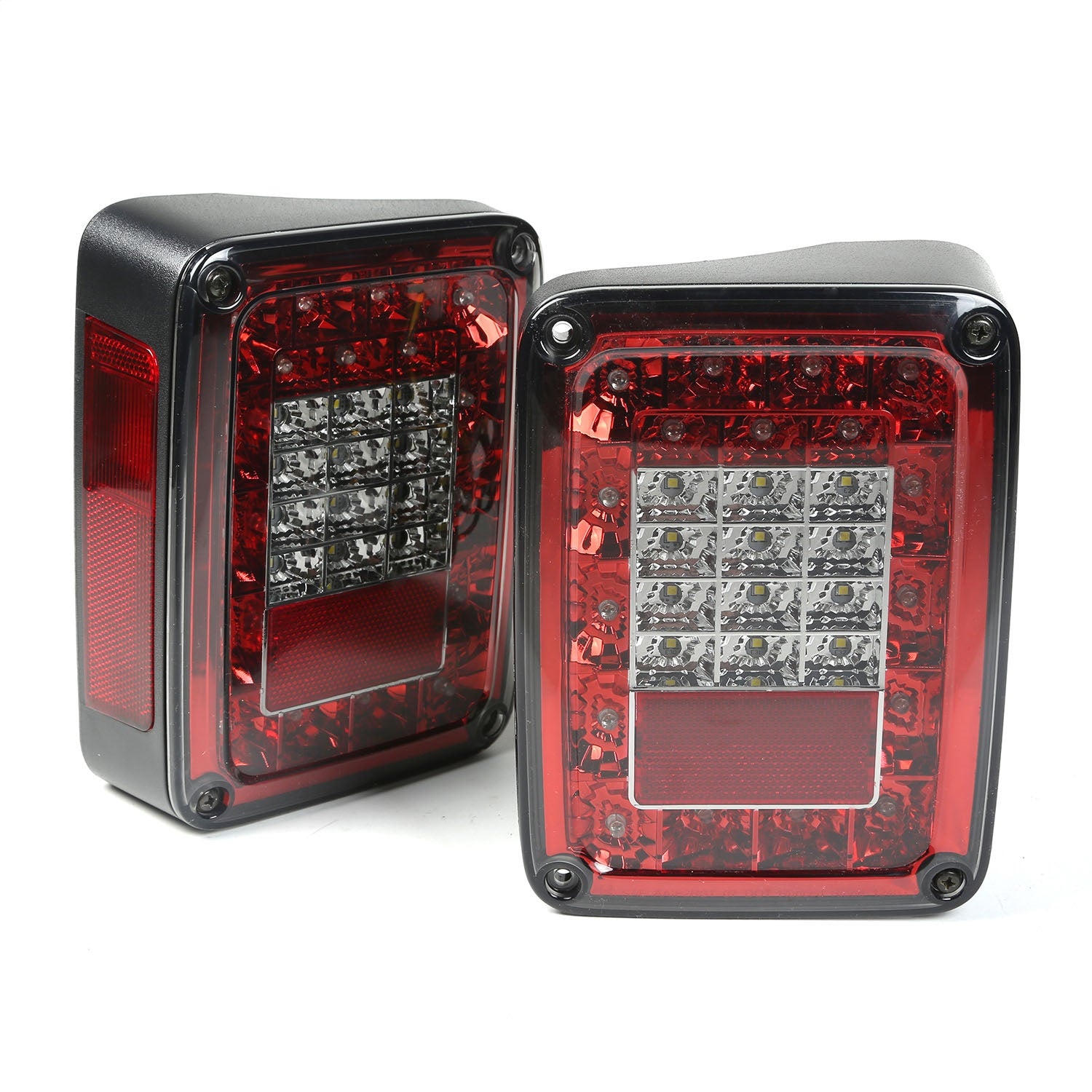 Rugged Ridge 12403.88 LED Tail Light Set Fits 07-18 Wrangler (JK)