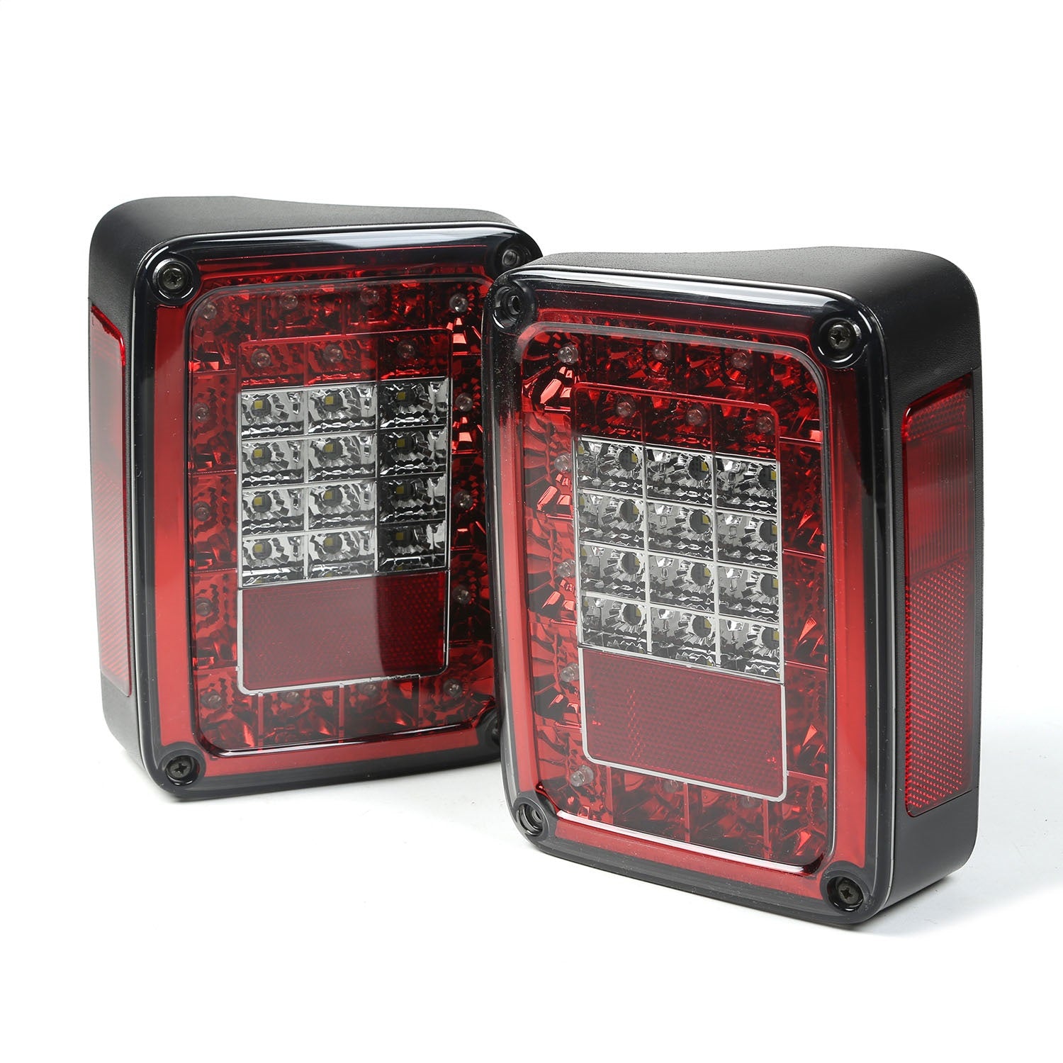 Rugged Ridge 12403.88 LED Tail Light Set Fits 07-18 Wrangler (JK)