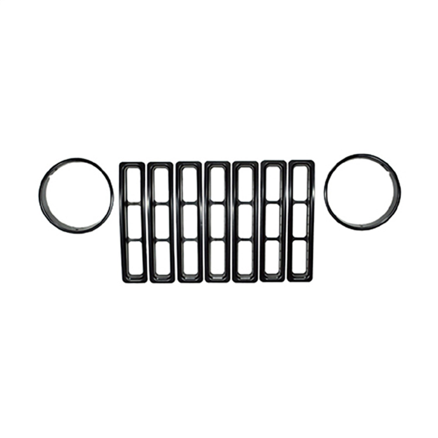 Rugged Ridge 12419.23 Replacement Headlight Bezel Fits 97-06 Wrangler (TJ)