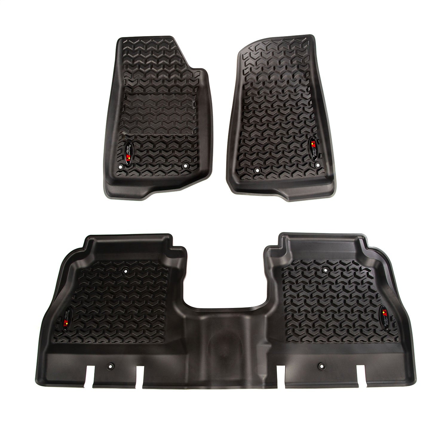 Rugged Ridge 12987.05 Floor Liner Kit Fits 18-23 Wrangler (JL)