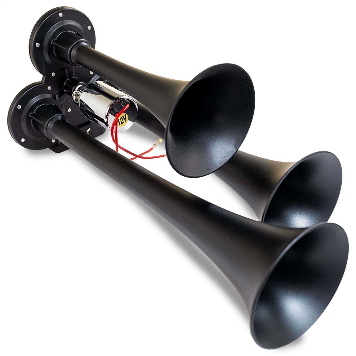 Kleinn Automotive Air Horns 130-1 Black Triple Horn