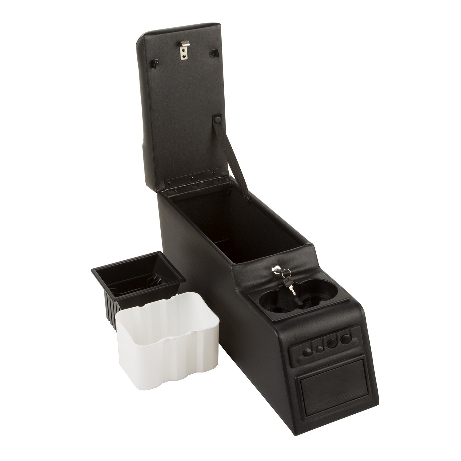Rugged Ridge 13102.01 Locking Console Fits 76-95 CJ5 CJ7 Scrambler Wrangler (YJ)