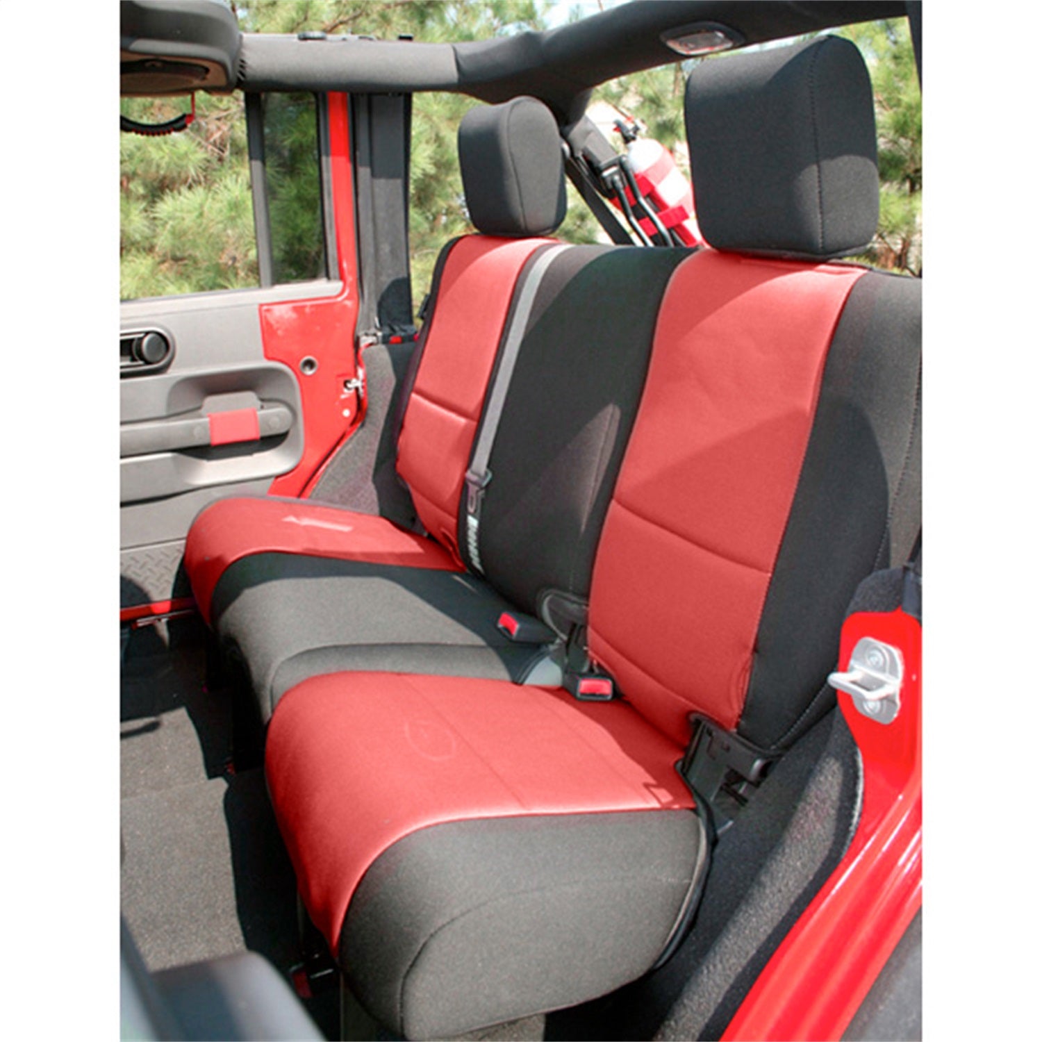 Rugged Ridge 13264.53 Custom Neoprene Seat Cover Fits 07-18 Wrangler (JK)