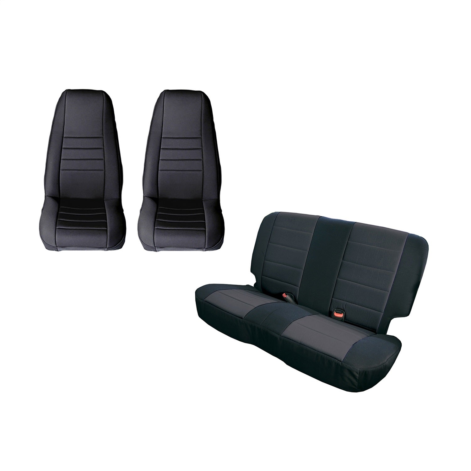 Rugged Ridge 13294.01 Seat Cover Kit Fits 07-10 Wrangler (JK)