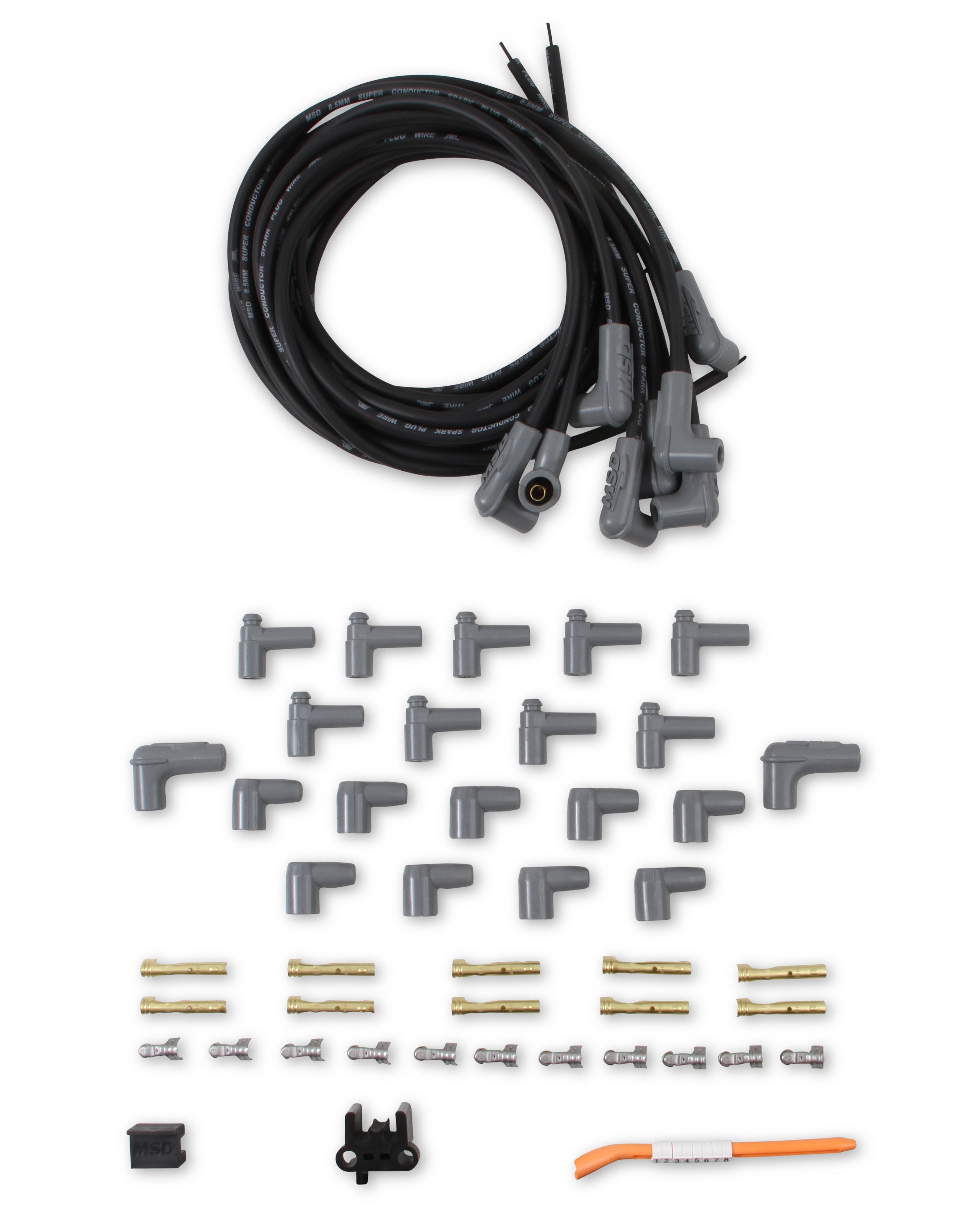 MSD Ignition 31233 Universal Spark Plug Wire Set
