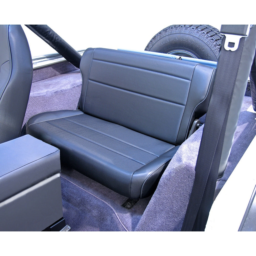 Rugged Ridge 13462.01 Fold And Tumble Rear Seat Fits 76-86 CJ7