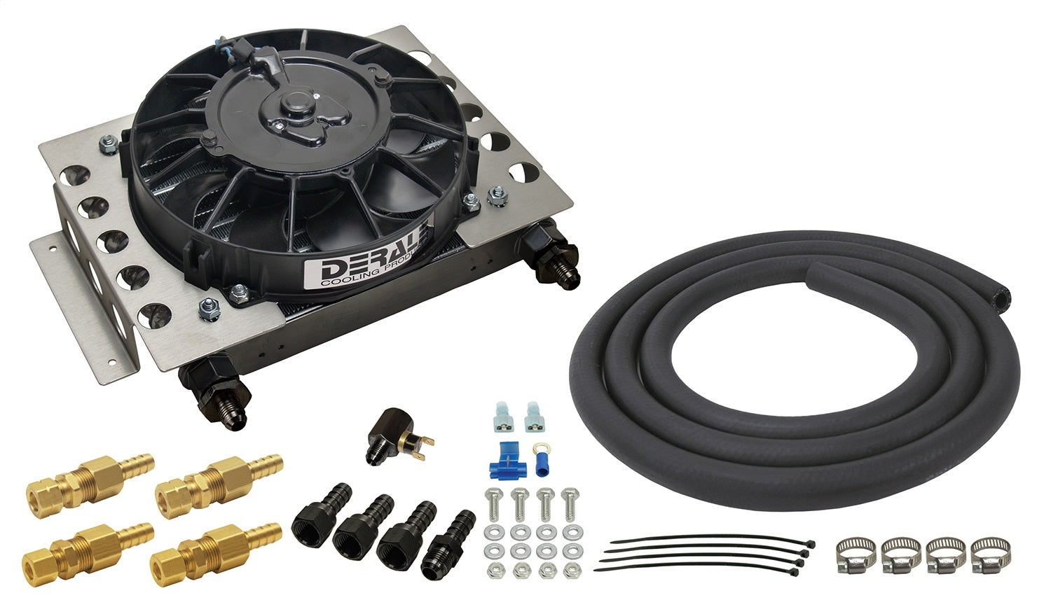 Derale 13950 Atomic Cool Remote Transmission Cooler Kit