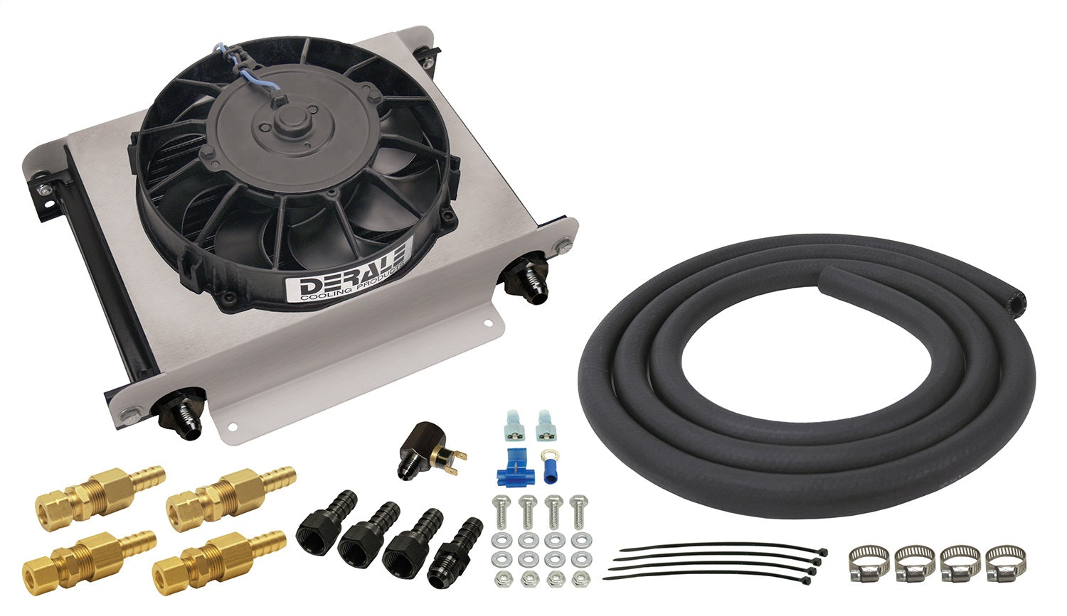 Derale 13960 Hyper-Cool Remote Transmission Cooler Kit