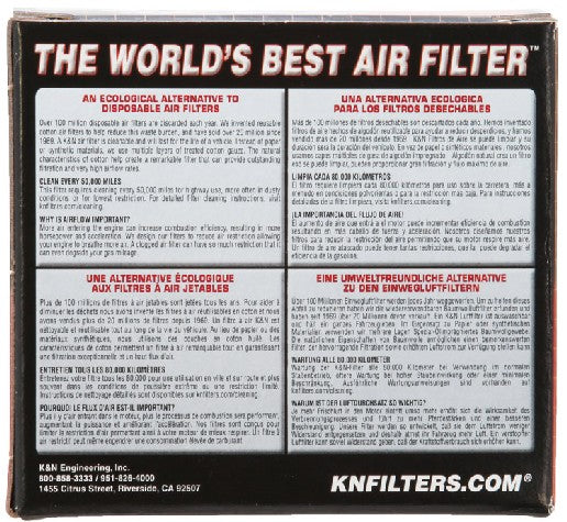 K&N Air Filter  RU-2580