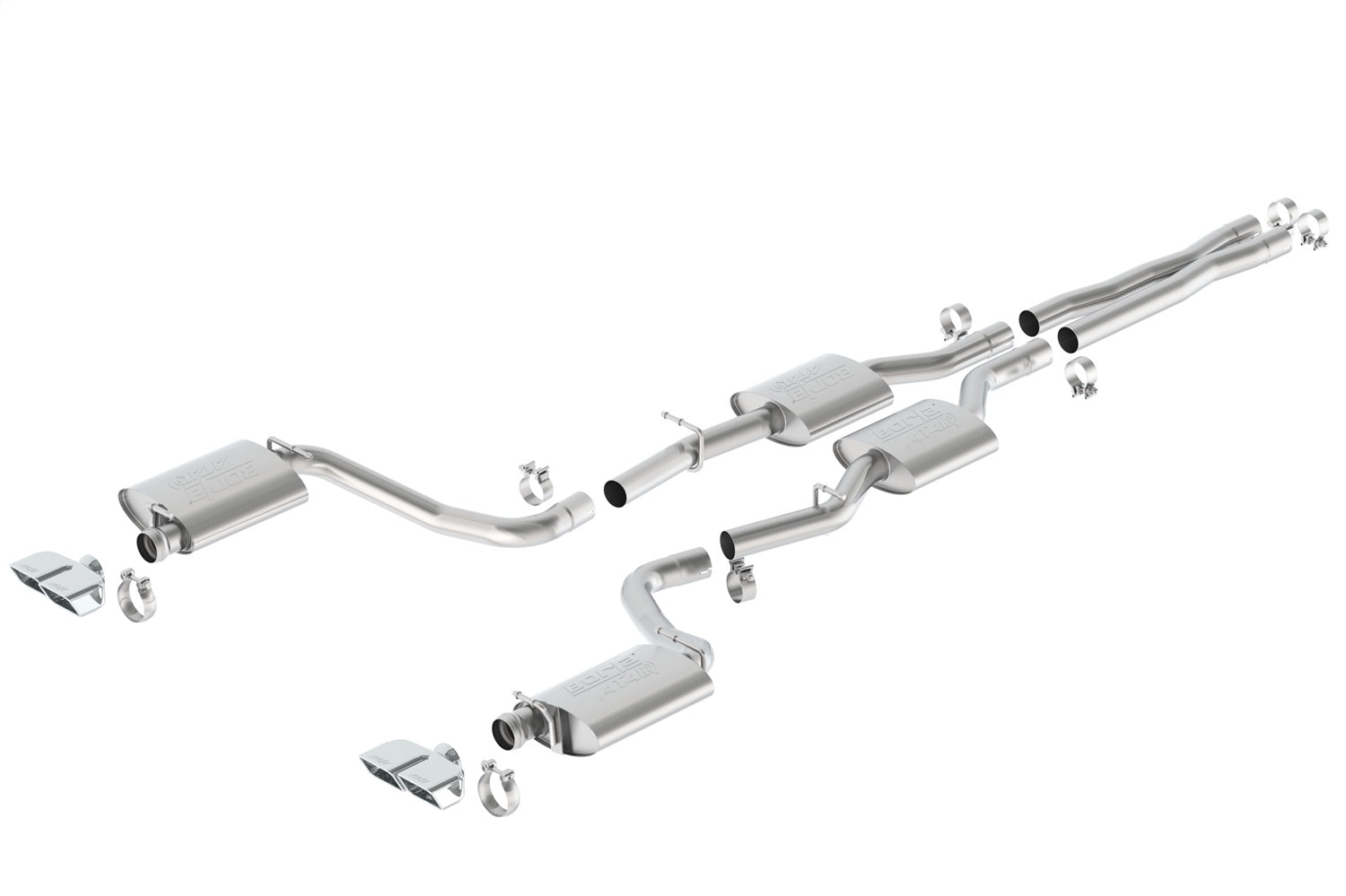 Borla 140628 ATAK Cat-Back Exhaust System Fits 15-23 Challenger