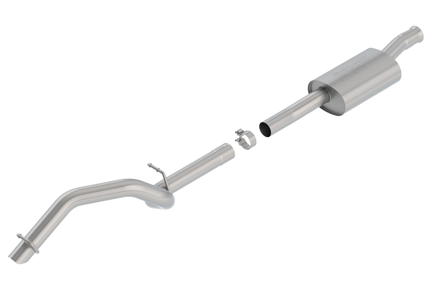 Borla 140787 S-Type Cat-Back Exhaust System Fits 18-26 Wrangler (JL)