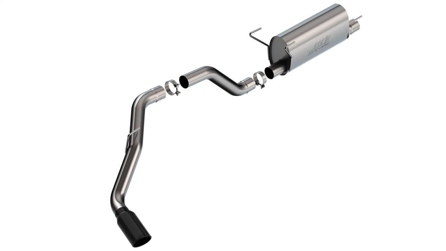 Borla 140851BC S-Type Cat-Back Exhaust System Fits 19-24 2500 3500
